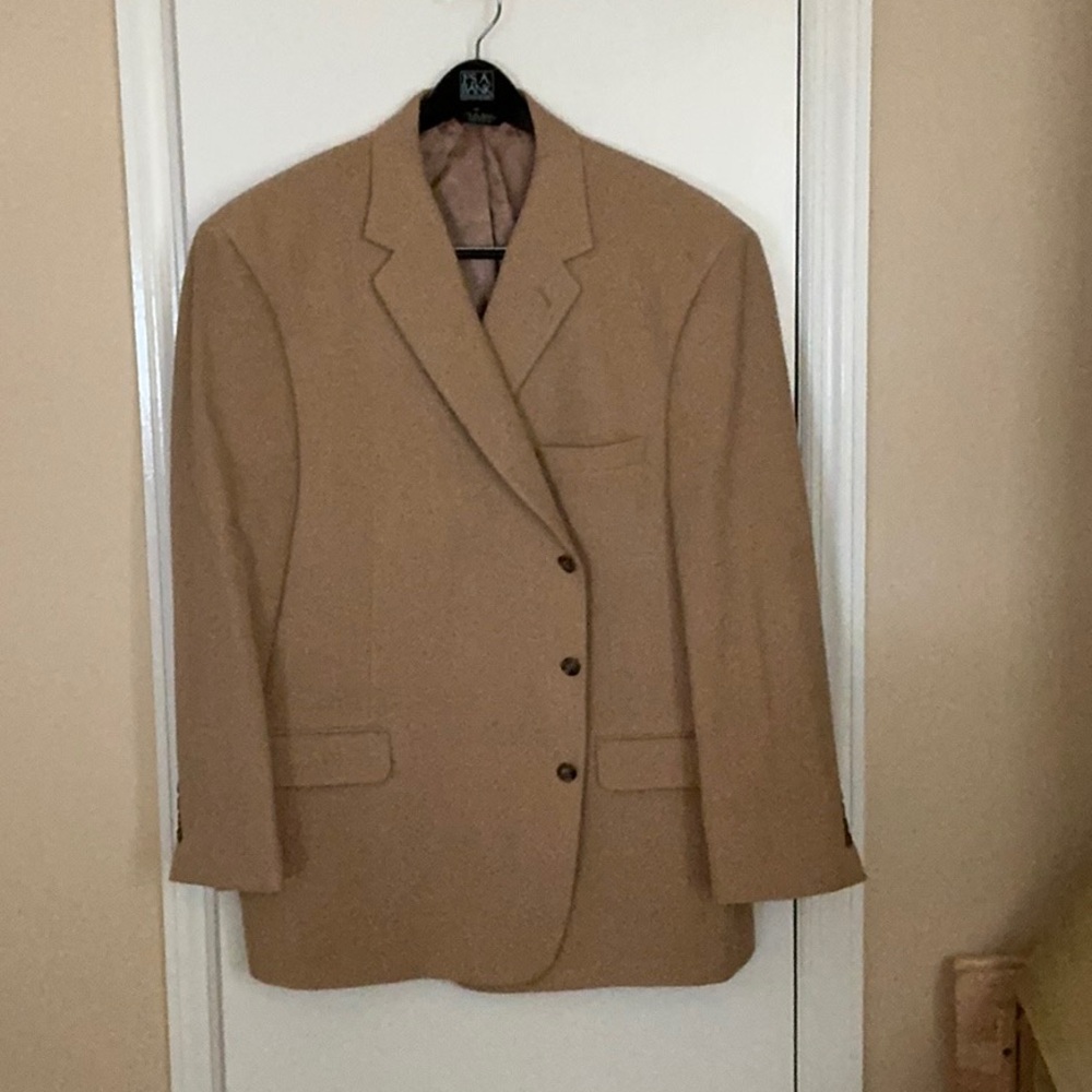 Camel hair blazer. Excellent condition. Barely worn. 100% Camel hair